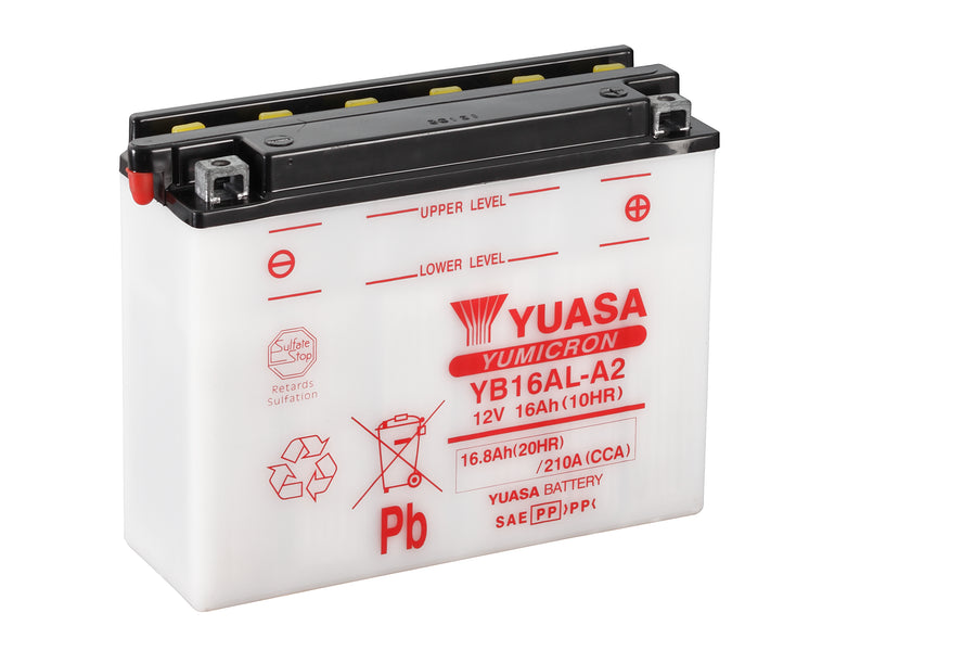 DUCATI 750 MONSTER [1997-2000] - Motorsykkelbatteri YB16AL-A2 12V 16Ah 210CCA