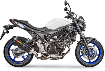 Suzuki SV 650 [Akrapovic] - Karbonfiber Final Silver Dampers