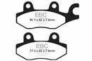 Yamaha XTZ 660 Tenere [EBC] -FA-HH Series Sintermetal Brake Pads-1