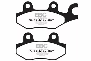 Yamaha XTZ 660 Tenere [EBC] -FA-HH Series Sintermetal Brake Pads