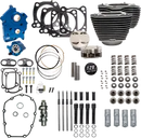 Harley-Davidson FXBB 1923 Softail Street Bob Solo 117 [2026] - 129" Power Package Motorleistungs-Kit – Oberfläche: Schwarz, Hervorgehobene Lamellen – Merkmal: Schwarze Stößelstangenrohre – Bild 6