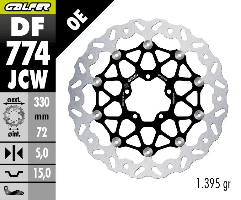 Ducati Streetfighter V4 / V4S 1100 [2025-2026] - BREMSSCHEIBE FLOATECH WAVE – Bild 2