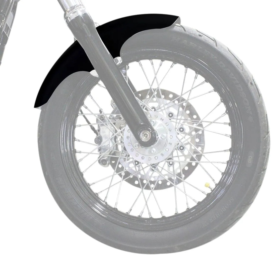 harley-davidson street bob [KLOCK WERKS] - Hugger Series frontskjerm med monteringsblokker for Softail/Dyna