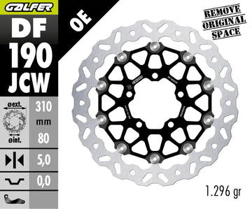 Kawasaki ZG 1400 CBS Concours Xiv [2020-2021] - BRAKE DISC FLOATECH WAVE - Bilde 1