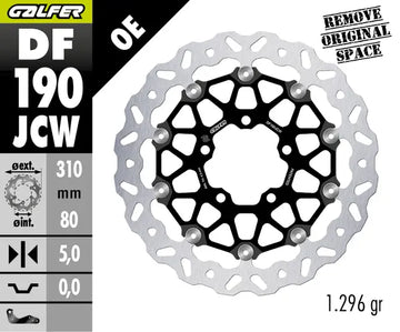 Kawasaki Zg 1400 Concours [2019] - BRAKE DISC FLOATECH WAVE – bilde 2