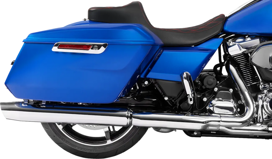harley davidson touring [DRAG SPECIALTIES] – Predator III sete med utvidet rekkevidde