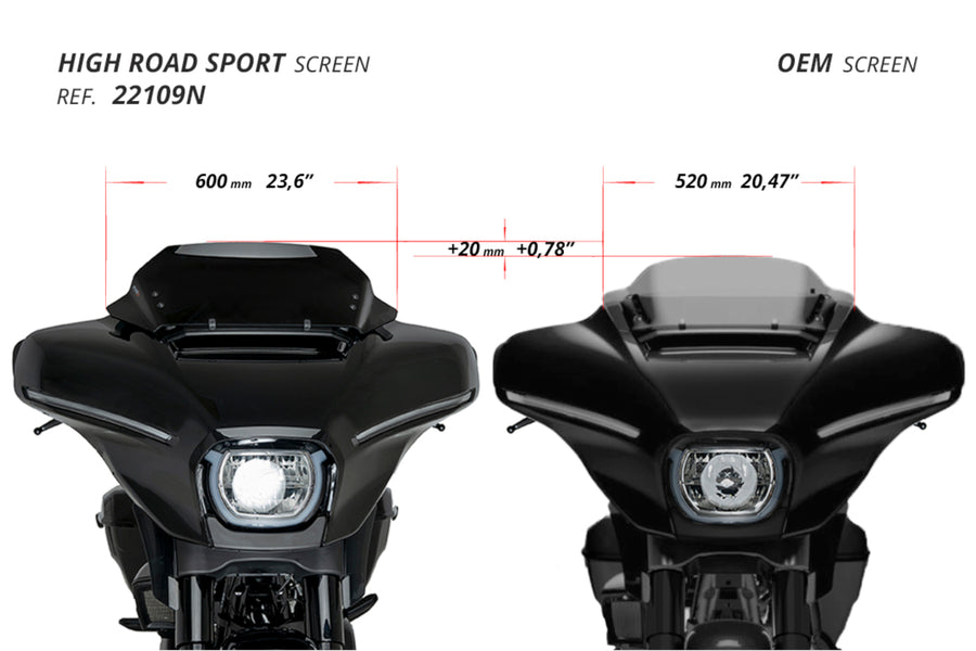 HARLEY DAVIDSON STREET GLIDE FLHX [2025] – High-Road Sport – Sterkt tonet