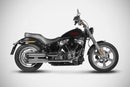 harley davidson fxlrs [ZARD] – Overlappet Slip-Ons lyddemper for HD-SOFTAIL M8-6