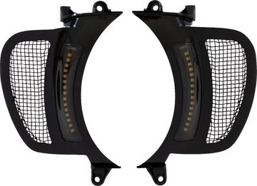 harley-davidson road glide [CUSTOM DYNAMICS] – Genesis® 4 Dynamic LED Road Glide® ventilasjonsinnsatser