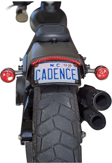 harley davidson fxfb [CUSTOM DYNAMICS] – Integrert baklys med blinklys - 0