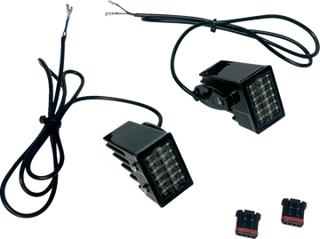harley-davidson street bob [CUSTOM DYNAMICS] - LED-blinklys for bakre fjederbensfeste