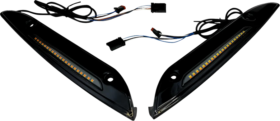 harley-davidson road glide [CUSTOM DYNAMICS] - Genesis® 4 Dynamic LED Road Glide® frontrutelist