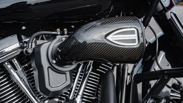 harley davidson touring [PERFORMANCE MACHINE (PM)] - C4-serien karbonfiber luftfiltersett - 0