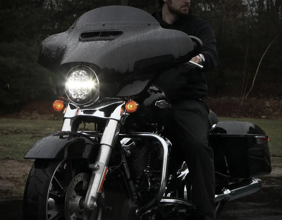 harley-davidson street [DENALI] – D14 Destroyer LED-Scheinwerfer oppgraderingssett - Harley-Davidson Street Glide
