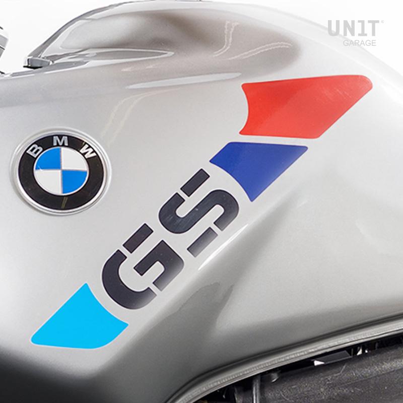 BMW R 1150 GS [1999-2004] - GS tank klistremerke - blokkdesign rød/blå