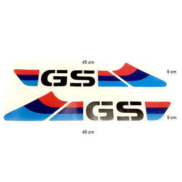 BMW R 1150 GS [1999-2004] - Tankaufkleber GS – Streifendesign Rot/Blau
