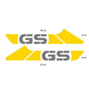BMW R 850 GS / R 1100 GS / R 1150 GS Adventure [1994-2004] - Gelbe 40the Panzeraufkleber