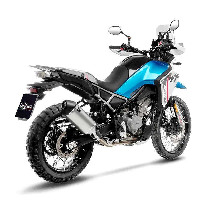 cf moto 450 [LEOVINCE] – LV-14 bakre lyddemper i rustfritt stål