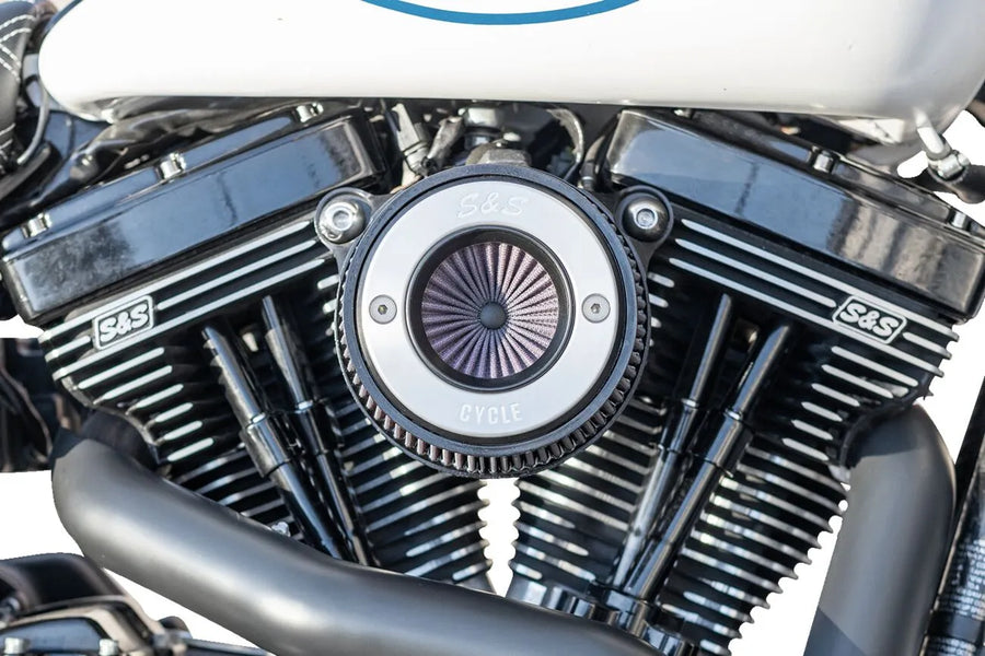 Harley-Davidson FXDBC 1690 Dyna Street Bob Limited [2016] - Air Stinger Stealth Luftfiltersatz – Oberfläche: Schwarz – Bild 3
