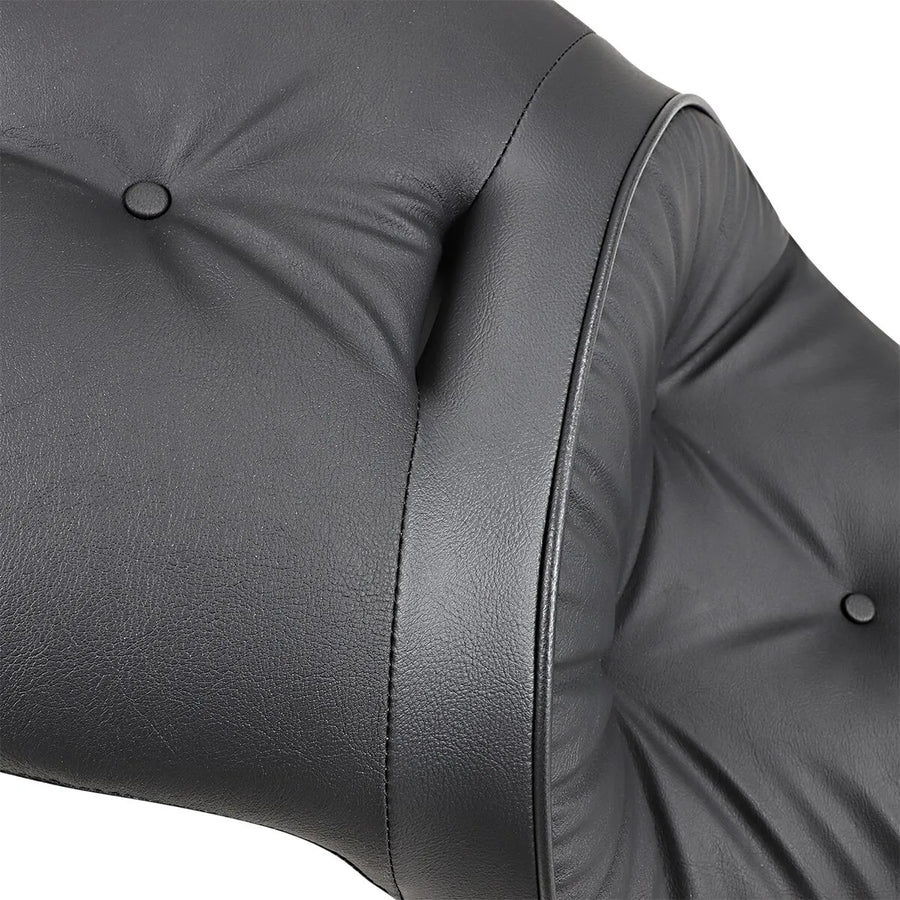 harley davidson touring [DRAG SPECIALTIES] – 2-delt skinnsete, ryggstøtte kompatibel, touring