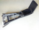 Porsche Panamera Turbo [2010] - Senterkonsoll foran svart skinn Armrest-3