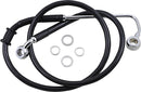 harley davidson fxsb [DRAG SPECIALTIES] - Forlenget bremselinje i rustfritt stål-2