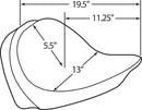 harley davidson flst [DRAG SPECIALTIES] – Solo sete, ryggstøtte kompatibel-5