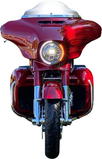 harley davidson flhtc [CUSTOM DYNAMICS] – ProBEAM® blinklys ring trim - 0