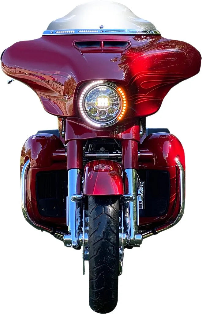 harley davidson flhtcui [CUSTOM DYNAMICS] – ProBEAM® blinklys ring trim