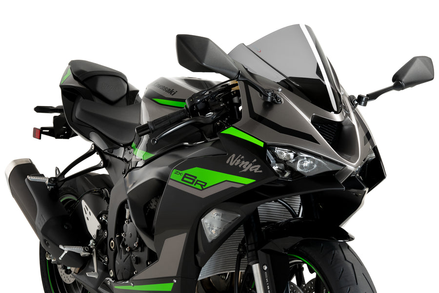 KAWASAKI ZX-6R NINJA [2025] – Z-Racing-skjerm – Gjennomsiktig