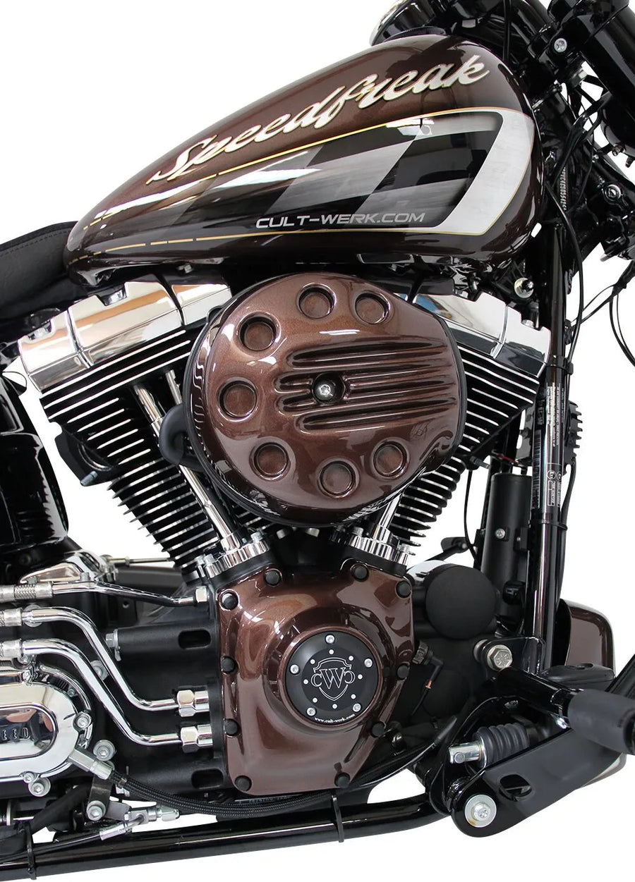 harley davidson fxsbse [CULT WERK] – luftfilterdeksel "Slotted"