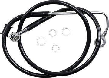 harley davidson flstc [DRAG SPECIALTIES] - Forlenget bremselinje i rustfritt stål