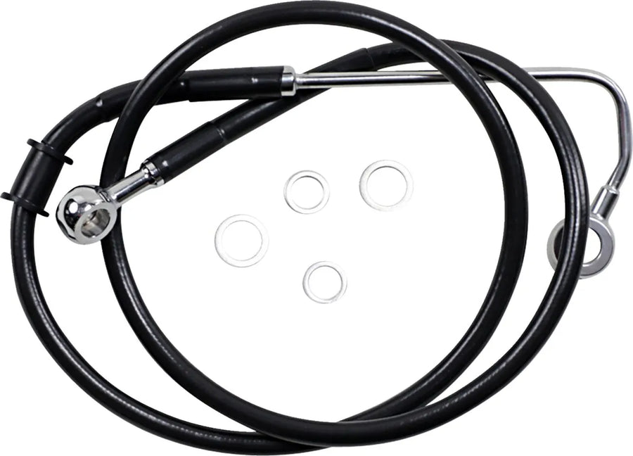 harley davidson flstc [DRAG SPECIALTIES] - Forlenget bremselinje i rustfritt stål