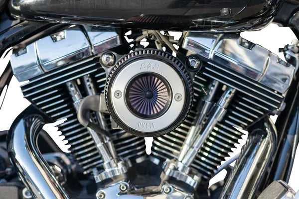 Harley-Davidson FXSBSE 1800 Breakout CVO [2013] - Air Stinger Stealth Luftfiltersatz – Oberfläche: Schwarz, Verchromt – Bild 10