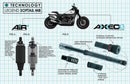 Harley-Davidson FXLRST 1923 Softail Low Rider ST 117 [2024] - AXEO43 Performance frontfjæring - Bilde 8