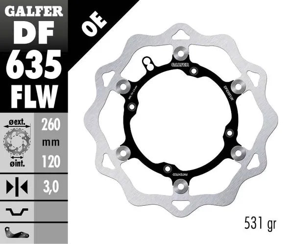 Swm SM 125 R [2016-2020] - Bremsscheibe – Bild 4