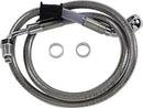 harley davidson flde [DRAG SPECIALTIES] - Forlenget bremselinje i rustfritt stål-2