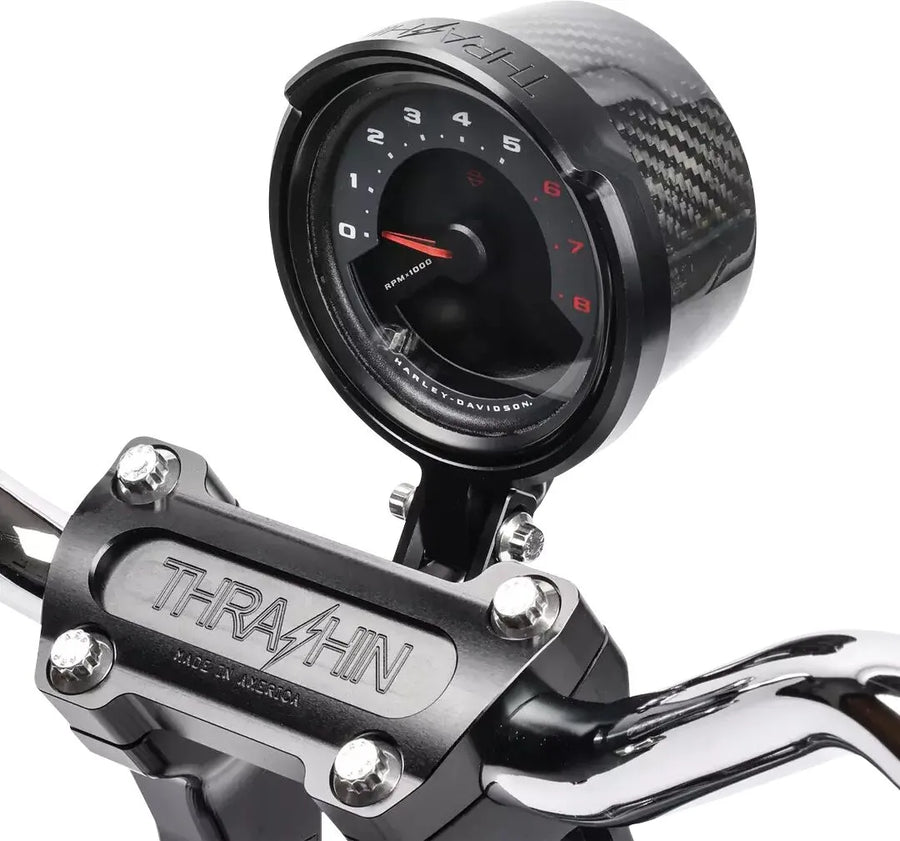 harley davidson softtail street bob fxbb [THRASHIN SUPPLY CO.] - Softail Gauge Offset Kit