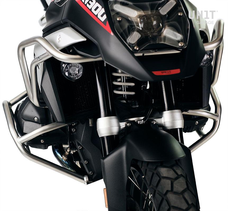 BMW R 1300 GS [2024–2026] - Heavy Duty Tankschutzbügel (Silberfarbe)