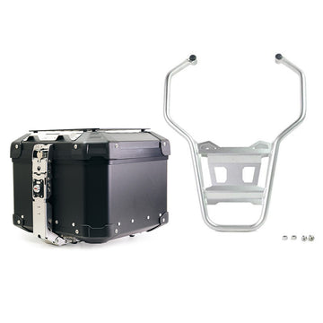 BMW R 1200 GS LC Rad [2013-2019] - Atlas 44L Aluminium-Topcase für BMW-System + Gepäckträger R1200GS LC & ADV - R1250GS & ADV
