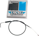 harley davidson flhri [DRAG SPECIALTIES] - Svart vinyl gass/tomgangskabel-3