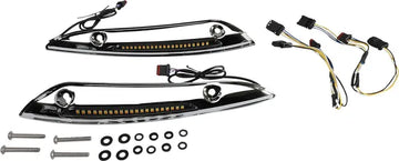 Harley Davidson Fltr [CUSTOM DYNAMICS] – Genesis® 4 Dynamic LED Road Glide® frontrutestripe