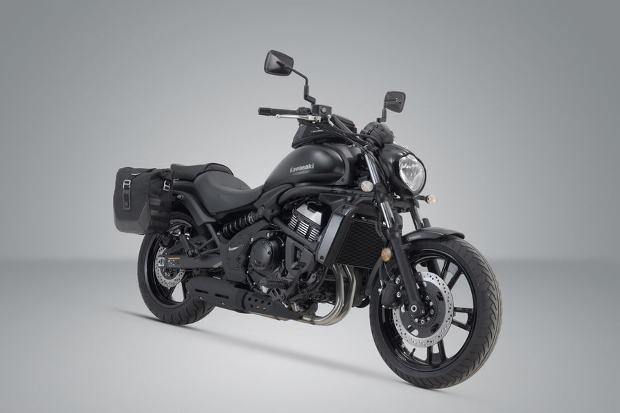 Kawasaki EN 650 S Vulcan [2015-2024] - Legend Gear Seitentaschen-System LC2 Black Edition – Bild 2