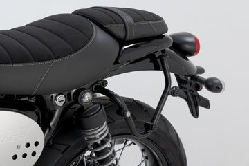 Triumph Street Twin 900 [2018] - Legend Gear LC2 Seitentaschensystem Brown Edition links – Bild 2