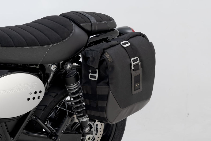 Triumph Street Cup 900 [2018-2020] - Legend Gear LC2 Seitentaschensystem Brown Edition links – Bild 4
