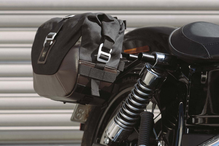 Harley-Davidson FXDWG 1584 Dyna Wide Glide [2010-2012] - Legend Gear LC2 Seitentaschen-System Brown Edition – Bild 2