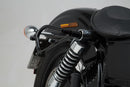 Harley-Davidson FXDWG 1690 Dyna Wide Glide [2012-2017] - Legend Gear LC2 Seitentaschen-System Brown Edition – Bild 3