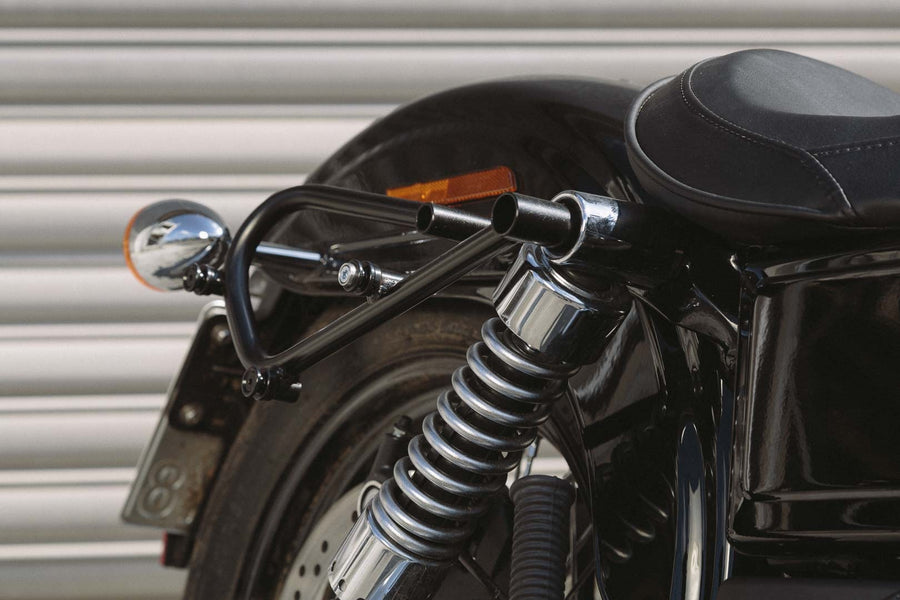Harley-Davidson FXDWG 1584 Dyna Wide Glide [2010-2012] - Legend Gear LC2 Seitentaschen-System Brown Edition – Bild 4