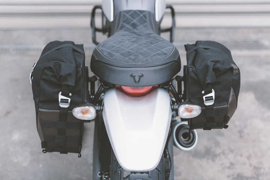 Ducati Scrambler 400 Sixty2 [2016-2020] - Legend Gear Seitentaschen-System LC Black Edition – Bild 3