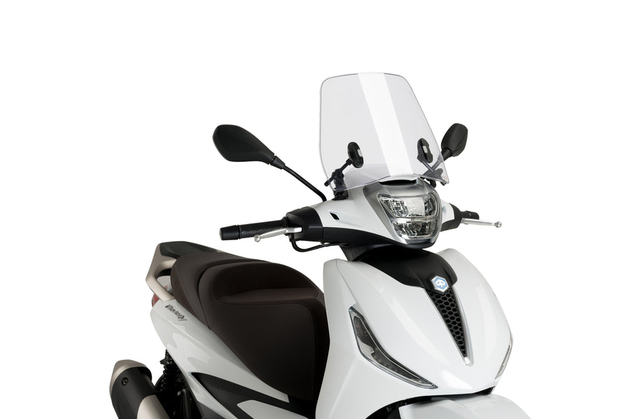 PIAGGIO BEVERLY 300 S [2025] – Scooterskive Trafic – Gjennomsiktig